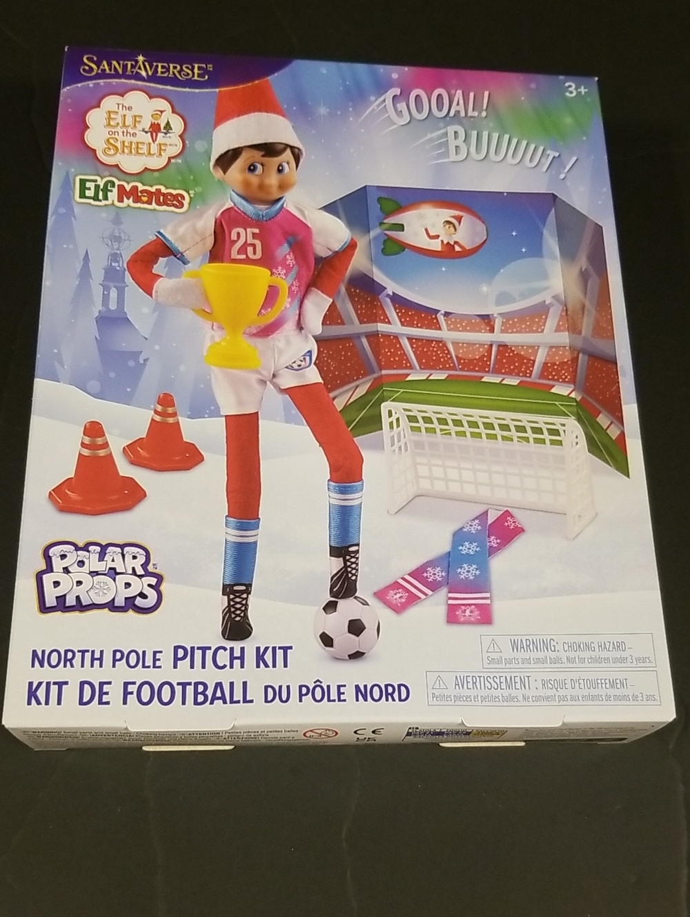 Elf Mates North Pole Pitch Kit - Elf On The Shelf Soccer Playset